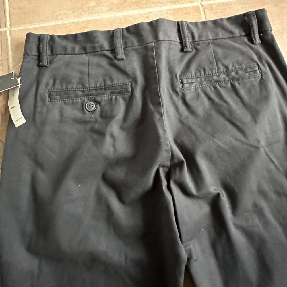 OLD NAVY Ultimate slim Built-in Flex Gray pants Men's size 30 x 32 New - Picture 6 of 7